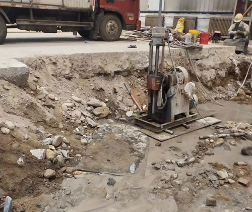 南皮公路下沉压浆